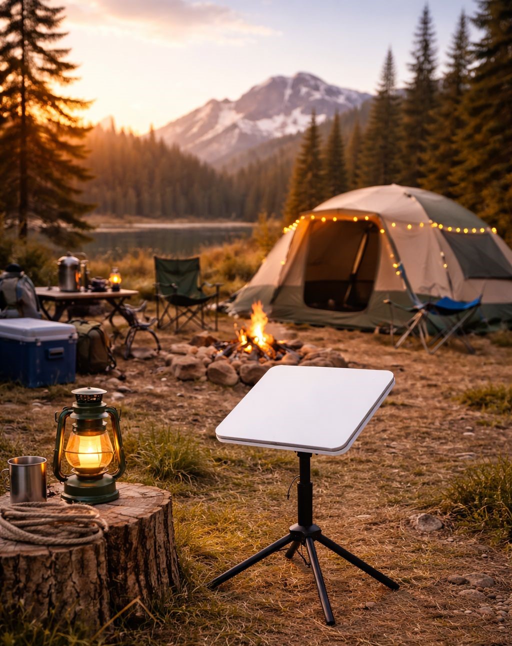 Starlink em acampamentos